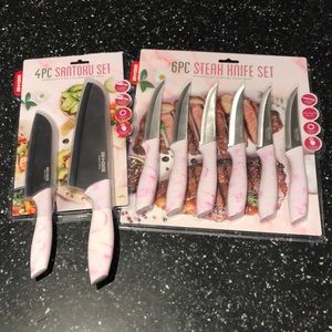 AR COOK Steak knife set + Santoku set 🥩